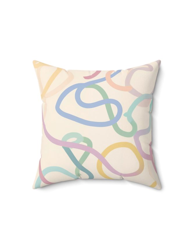 Spun Polyester Square Pillow