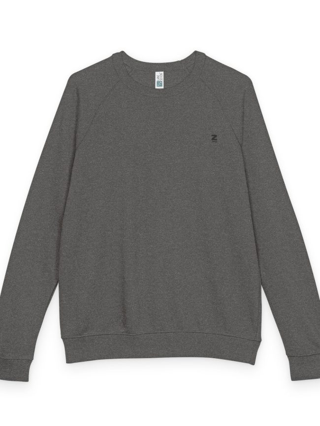 Cozy Unisex French Terry Raglan Crewneck Sweatshirt, Casual Wear, Gift for Him/Her, Daily Comfort, Layering Essential