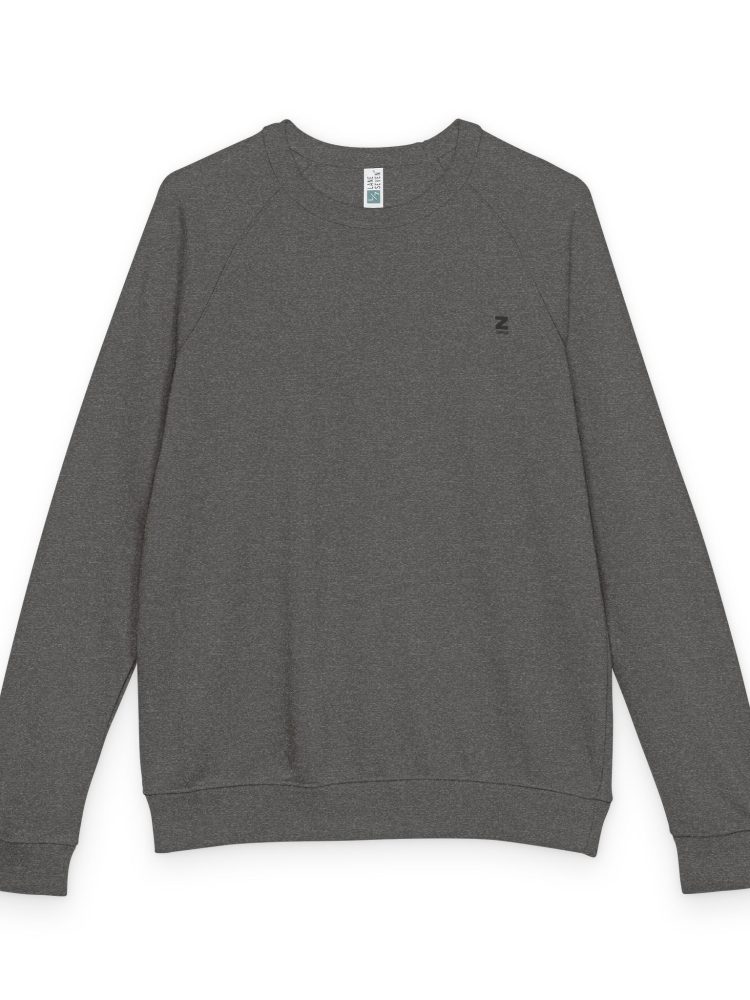 Cozy Unisex French Terry Raglan Crewneck Sweatshirt, Casual Wear, Gift for Him/Her, Daily Comfort, Layering Essential