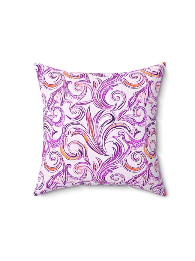 Spun Polyester Square Pillow