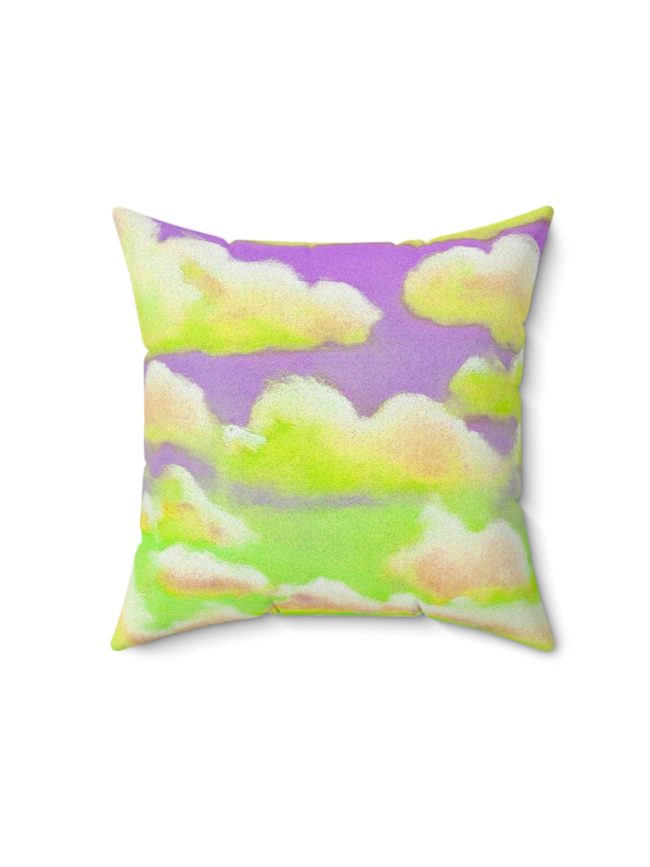 Spun Polyester Square Pillow