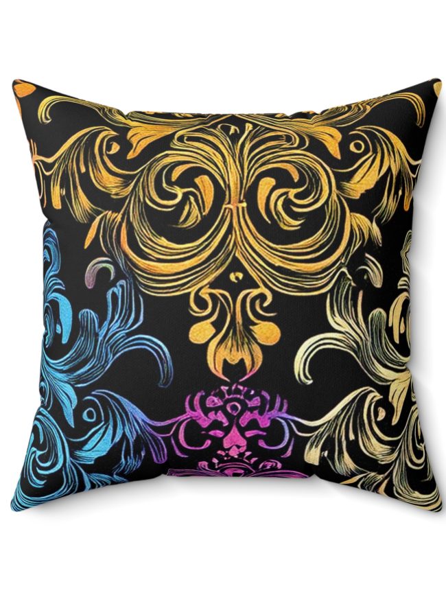 Spun Polyester Square Pillow