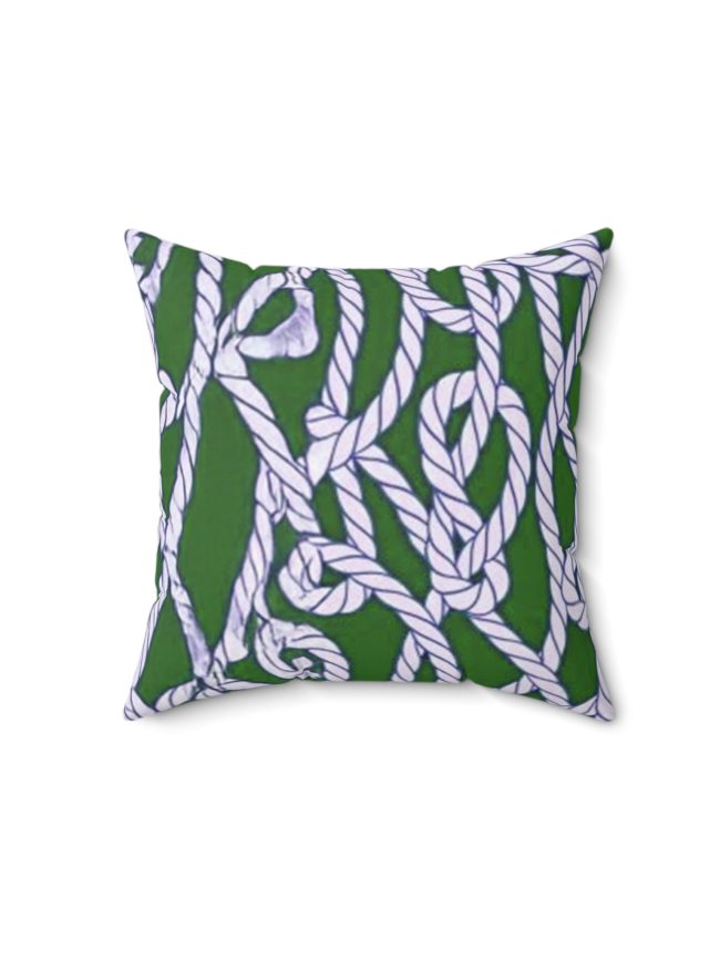 Spun Polyester Square Pillow