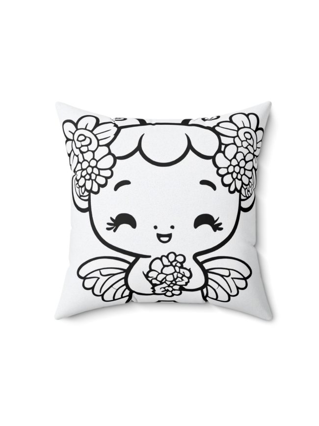 Spun Polyester Square Pillow
