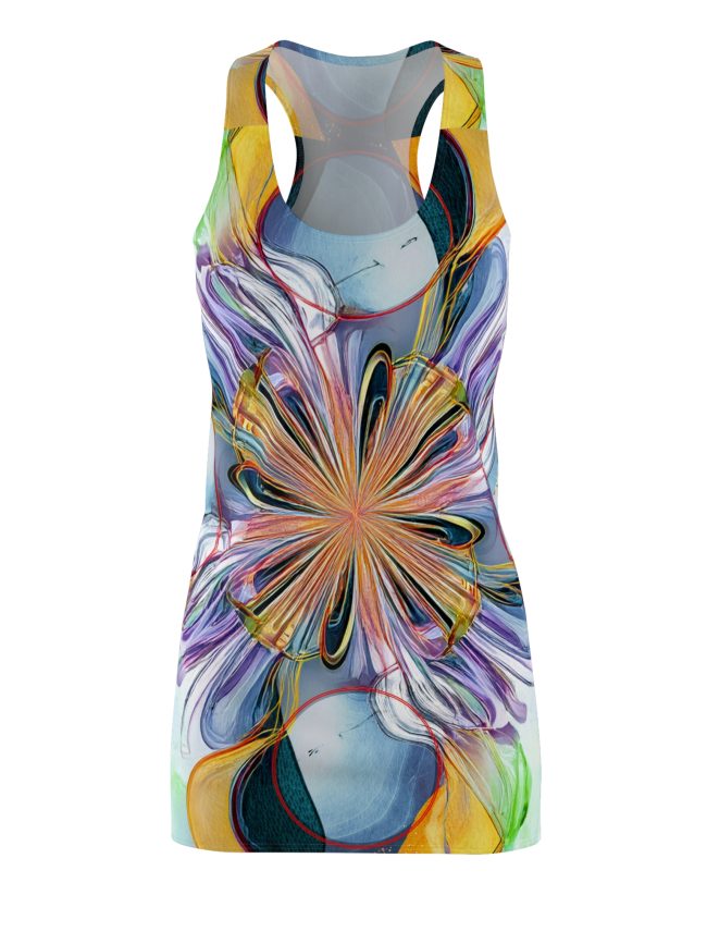 Women's Cut & Sew Racerback Dress (AOP)