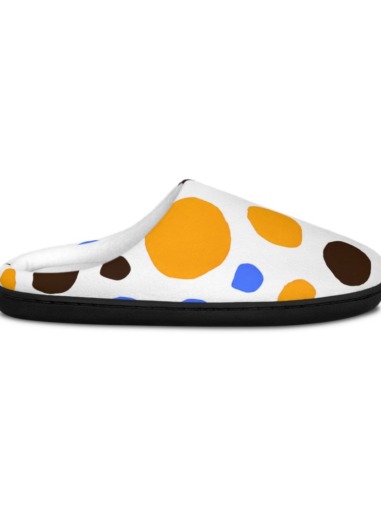 Colorful Dot Pattern Women's Indoor Slippers - Cozy & Stylish Home Footwear