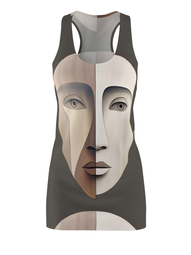 Women's Cut & Sew Racerback Dress (AOP)