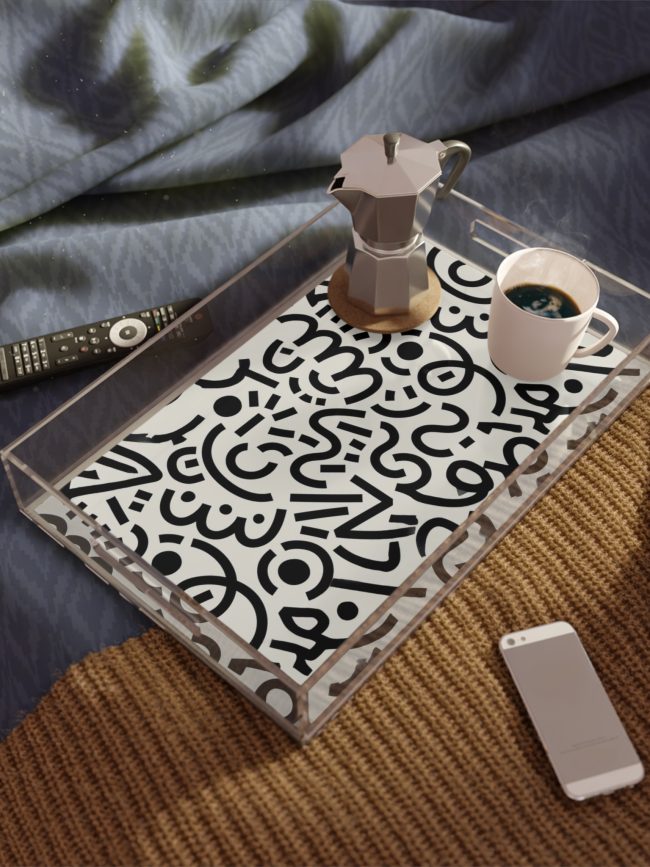 Acrylic Serving Tray