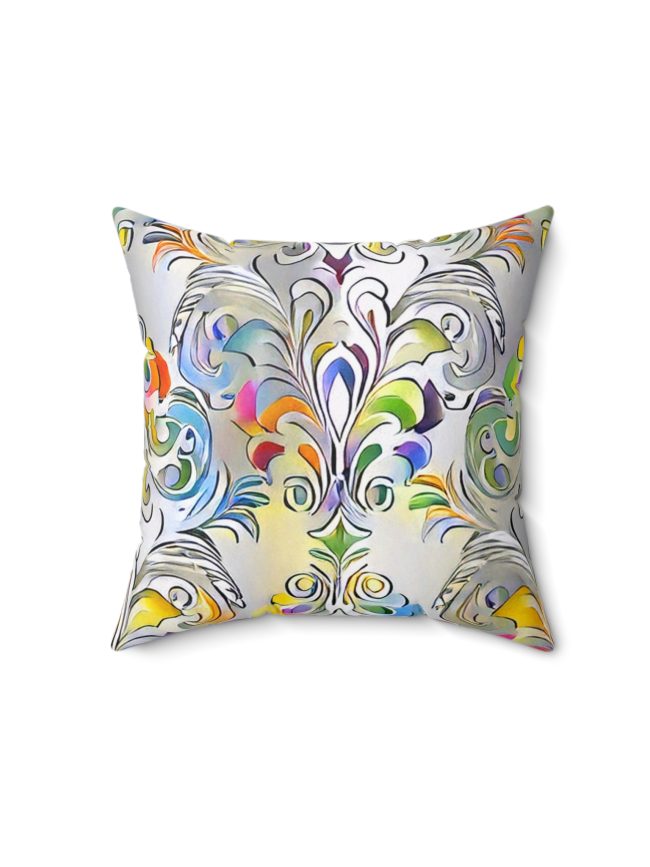 Spun Polyester Square Pillow
