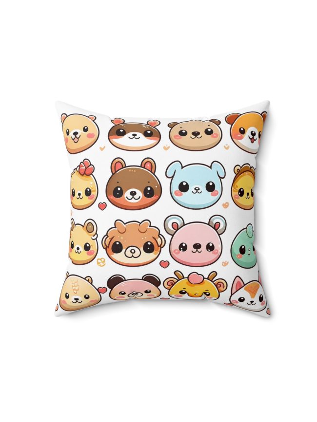 Spun Polyester Square Pillow