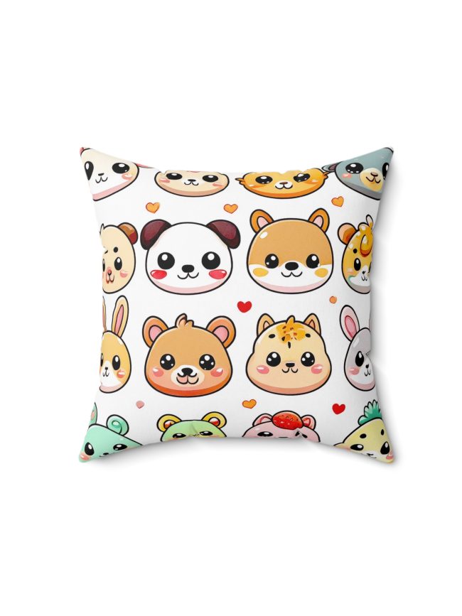 Spun Polyester Square Pillow