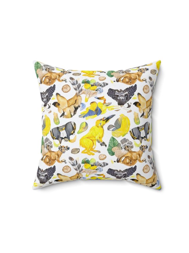 Spun Polyester Square Pillow