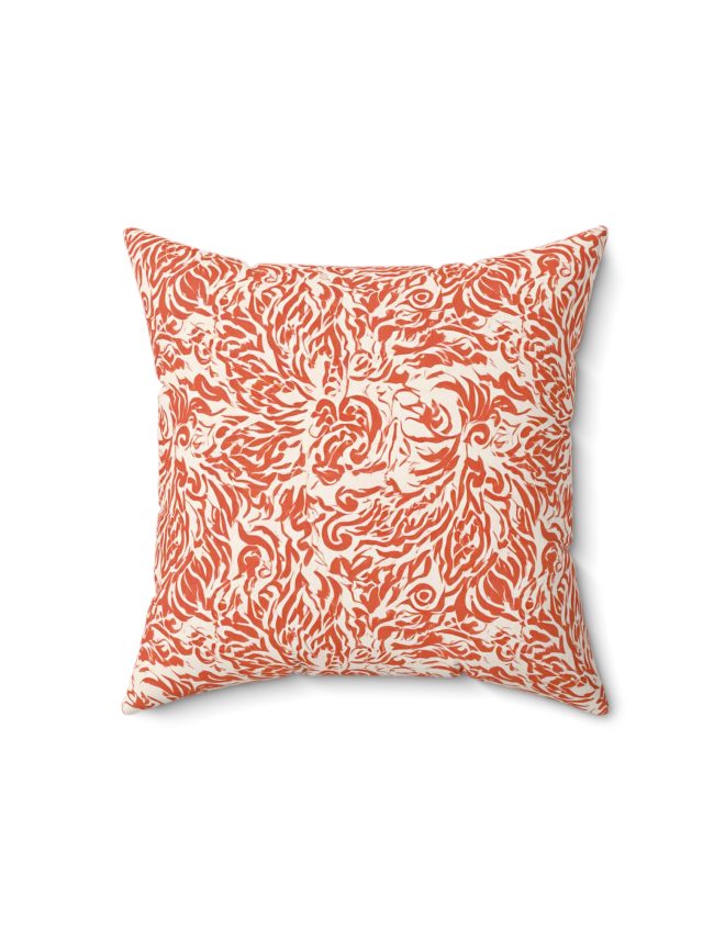 Spun Polyester Square Pillow