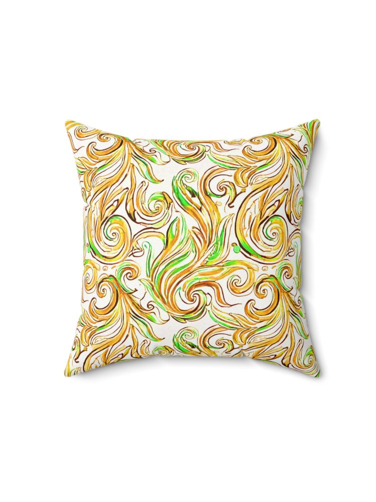 Spun Polyester Square Pillow