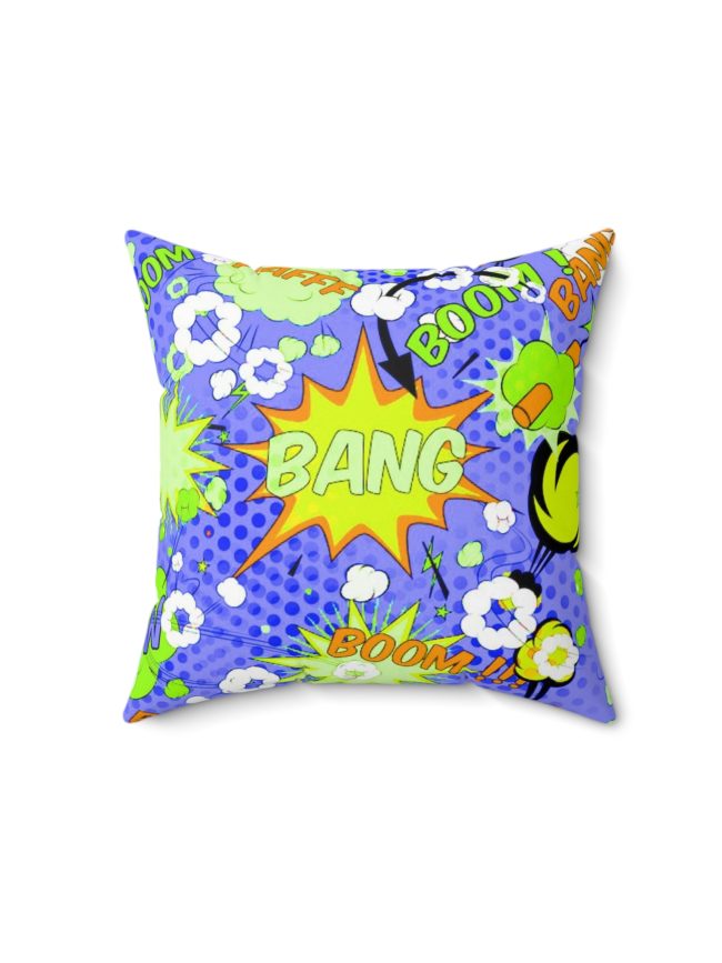 Spun Polyester Square Pillow