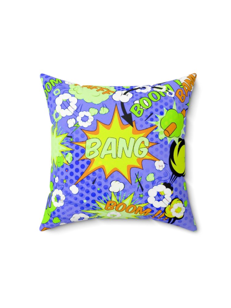 Spun Polyester Square Pillow
