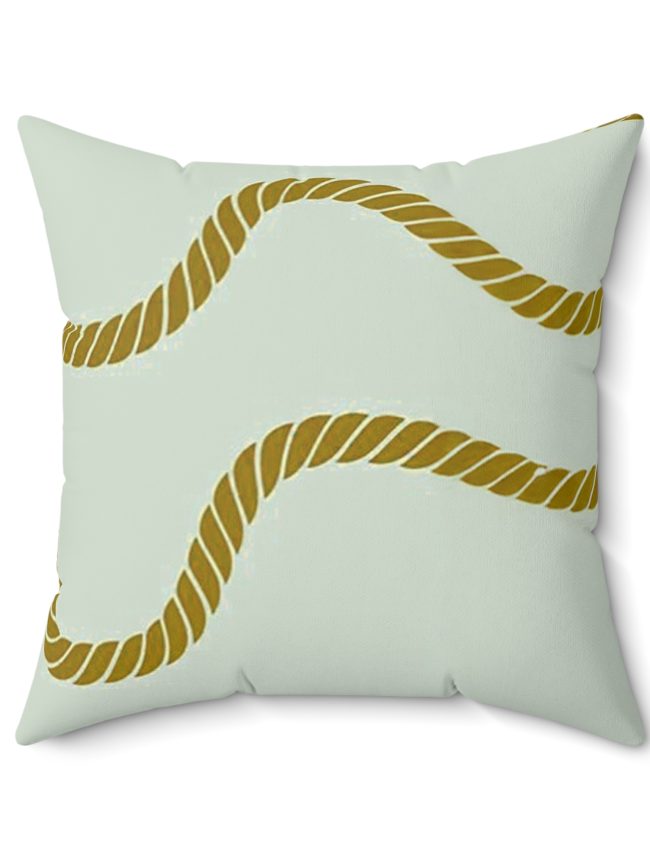 Spun Polyester Square Pillow
