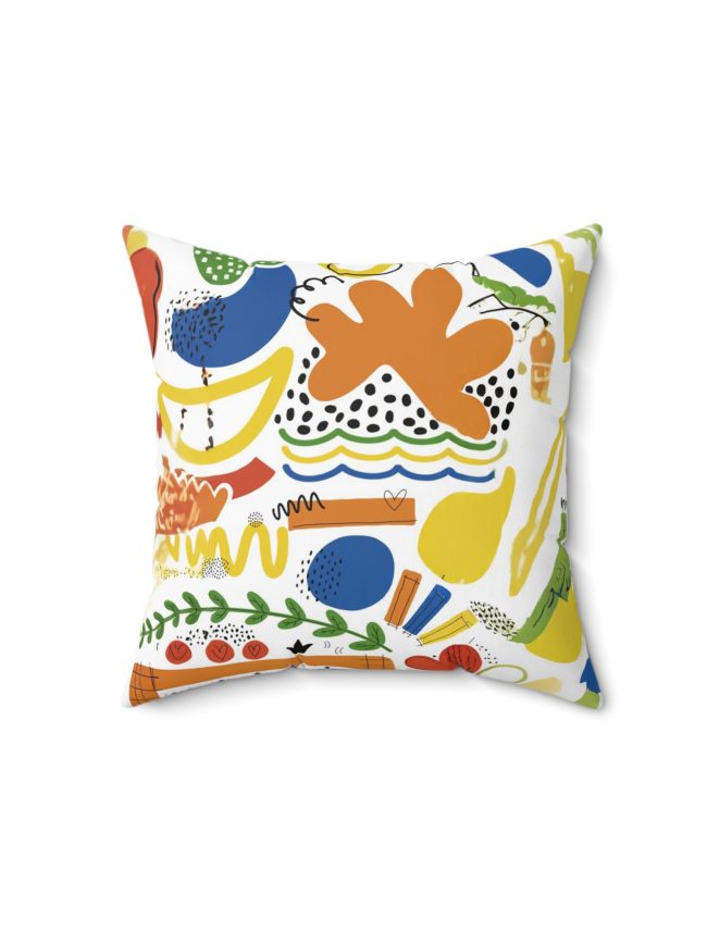 Spun Polyester Square Pillow