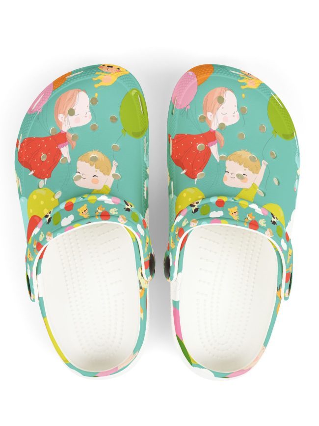 Kid's EVA Foam Clogs (AOP)
