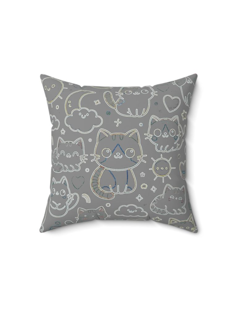Spun Polyester Square Pillow