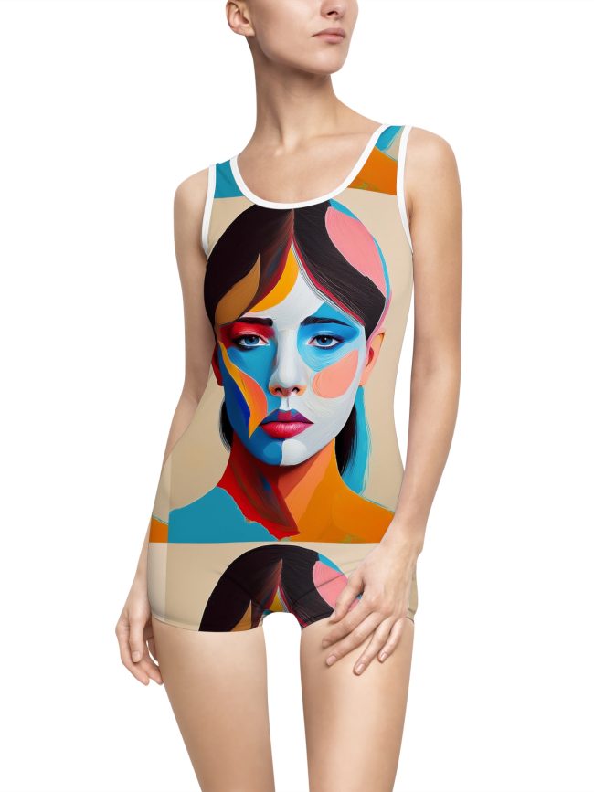 Women's Vintage Swimsuit (AOP)