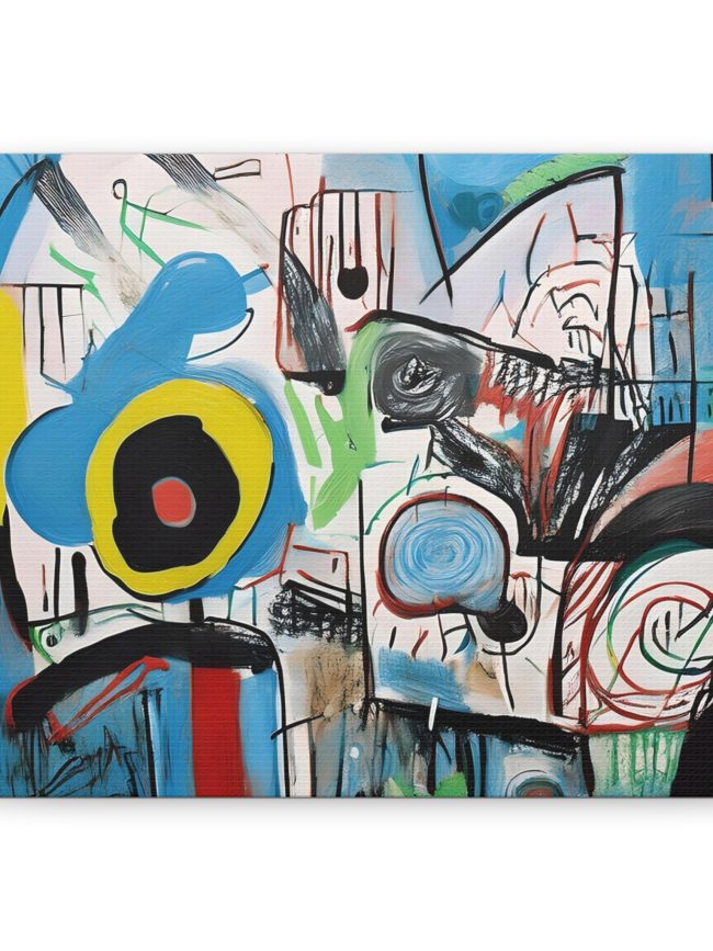 Kamaleon Abstract Contemporary art Matte Canvas