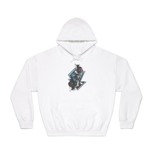 Artistic Unisex Hoodie with Unique Design, Graphic Sweatshirt for Casual Wear, Gift for Friends, Birthday, and Holidays