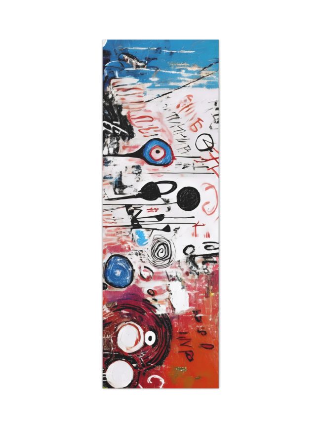 Love Totem Contemporary Art Matte Canvas
