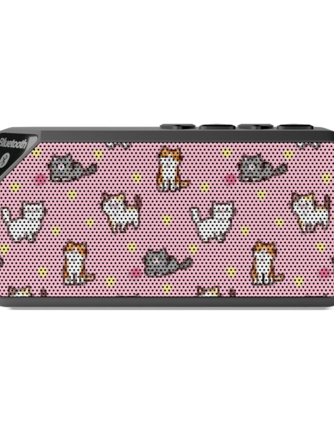 Pink Kawaii Fantasy Jabba Bluetooth Speaker