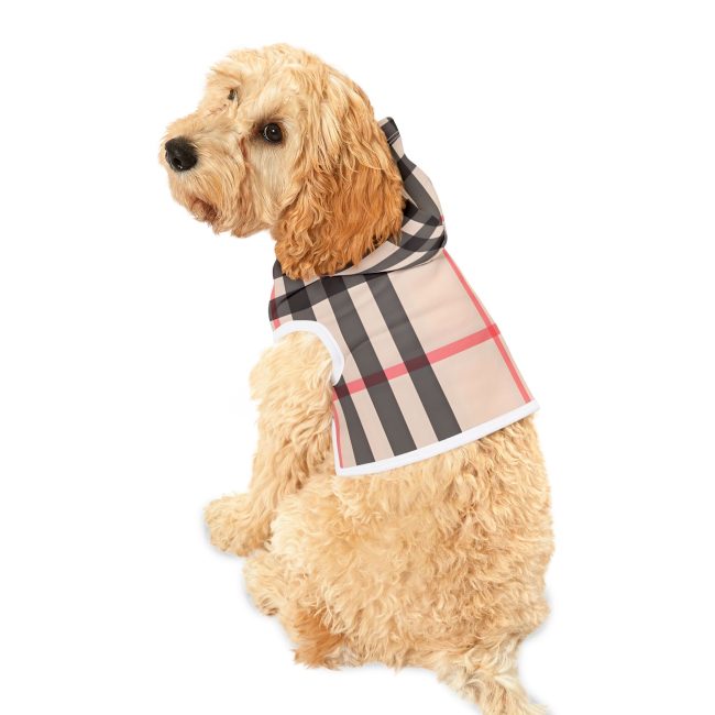 Stylish Plaid Pet Hoodie for Fashion-Forward Pets