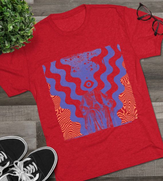 Unisex Tri-Blend Crew Tee - Image 43