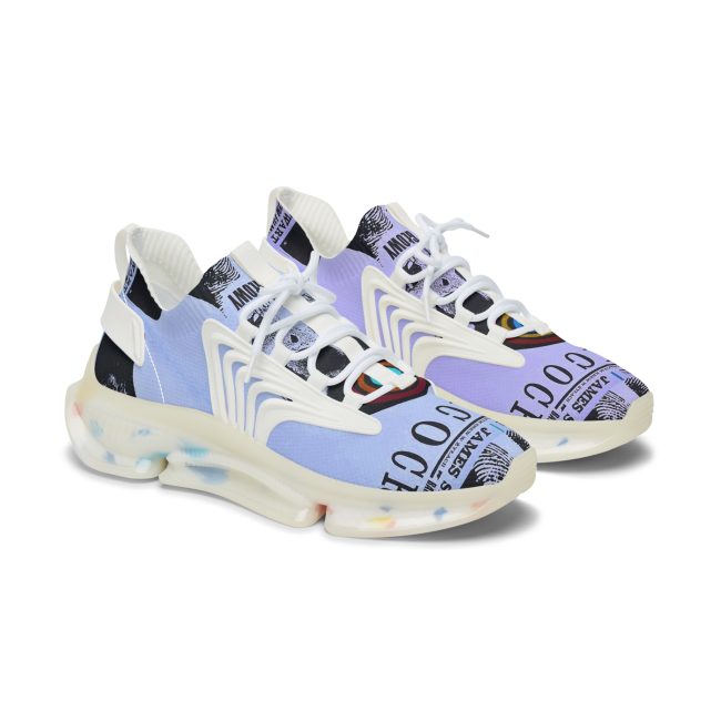 Trendy Women's Mesh Sneakers - Colorful Fashion Footwear, Casual Everyday Shoes, Stylish Fitness Sneakers, Gifts for Her, Summer Walks