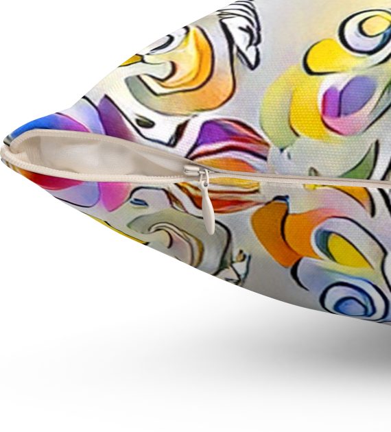 Spun Polyester Square Pillow - Image 9