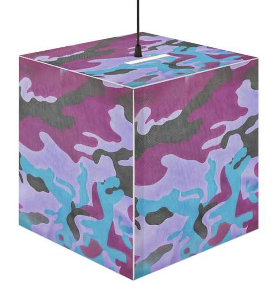 Colorful Camo Light Cube Lamp - Unique Home Decor, Modern Lighting, Gift for Teens, Bedroom Aesthetics, Cool Office Light - Image 5