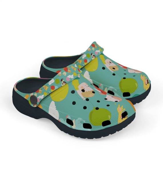 Kid's EVA Foam Clogs (AOP) - Image 11