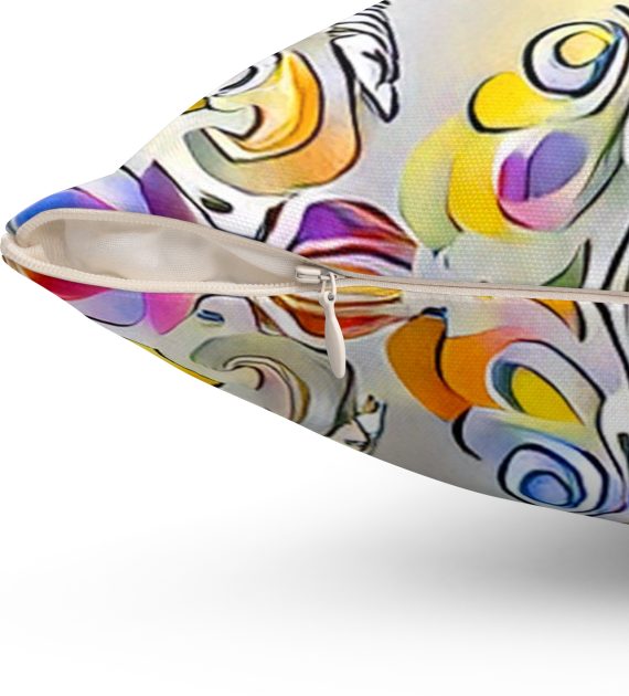 Spun Polyester Square Pillow - Image 3