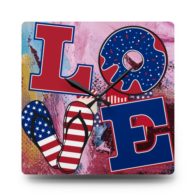 Acrylic Wall Clock