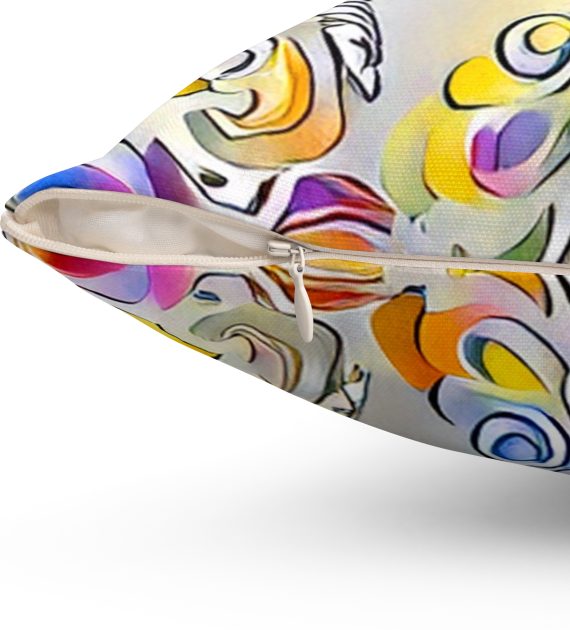 Spun Polyester Square Pillow - Image 12
