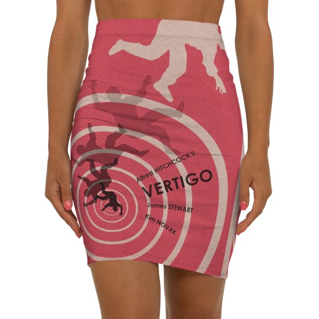 Women's Mid-Waist Pencil Skirt (AOP)