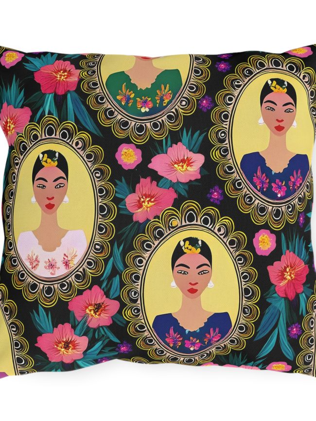 Outdoor Pillows Mexican Vintage Decoration