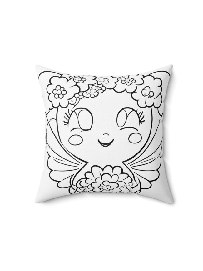 Cute Kawaii Angel Square Pillow
