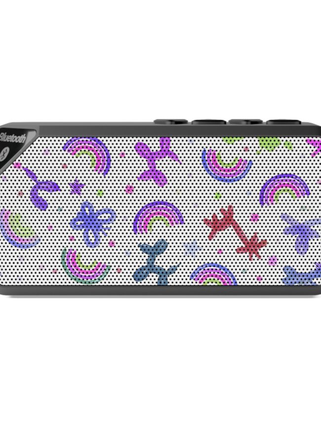 Cute Kawaii Rainbow Jabba Bluetooth Speaker