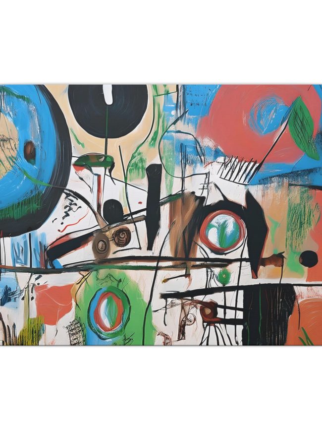 Submarine Contemporary Art Matte Canvas
