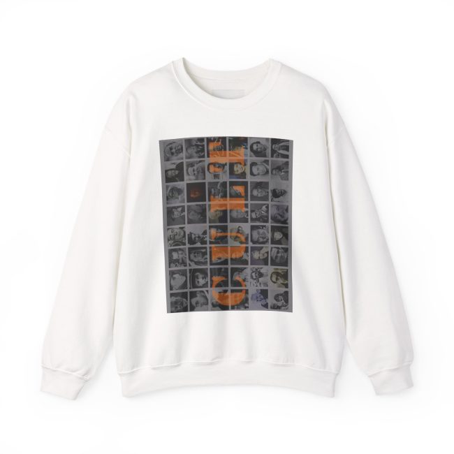 Vintage Collage Unisex Sweatshirt, Cozy Crewneck, Graphic Sweatshirt, Casual Comfort, Gift Idea for Friends