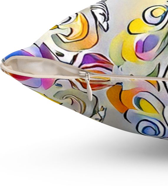 Spun Polyester Square Pillow - Image 6