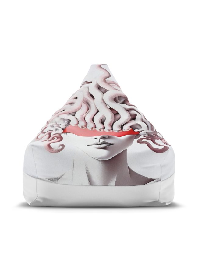 Bean Bag Chair Cover Coral Medusa