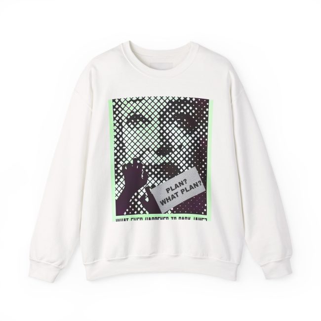 Plant What Plan? Unisex Crewneck Sweatshirt - Comfortable, Casual, Gift for Nature Lovers, Eco-Friendly Fashion, Trendy Fall Wear