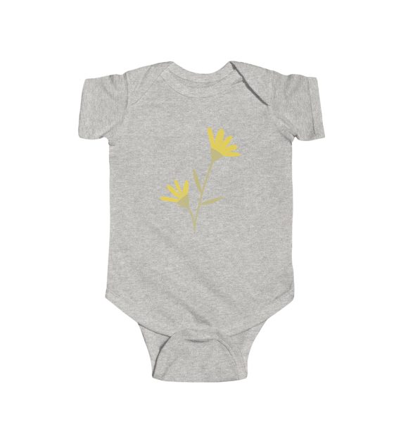 Floral Infant Bodysuit | Cute Baby Outfit, Newborn Gift, Flower Design, Baby Shower Gift, Toddler Clothes - Image 4