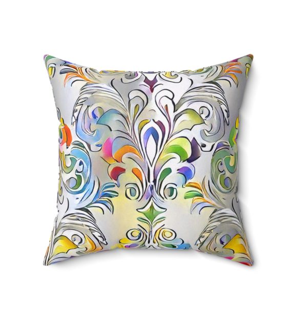 Spun Polyester Square Pillow - Image 7