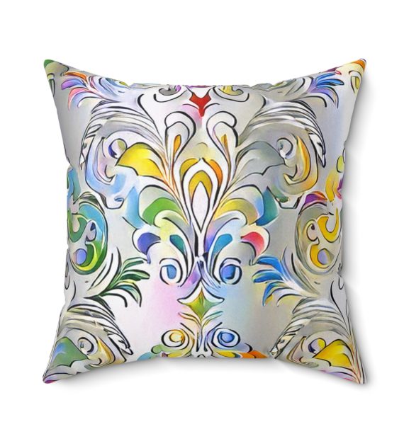 Spun Polyester Square Pillow - Image 11